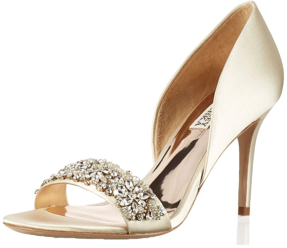 Badgley Mischka Ivy Pumps Sz 9 New W/Flaws